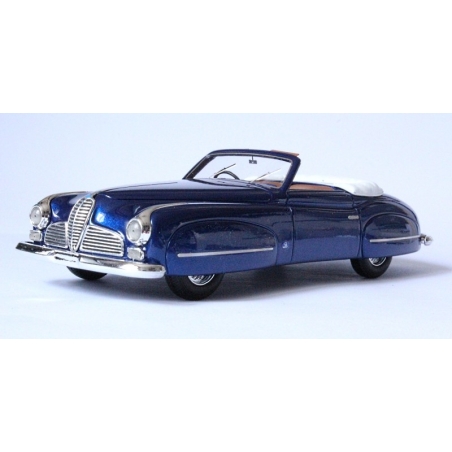 NIC004 Delahaye 135MS Cabriolet Ghia Aigle 1948 Sn800488 NICKEL 1 43