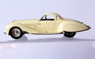 EVR224 Delahaye 135 MS coupé Figoni & Falaschi 1938 1/43 beige sn 60112