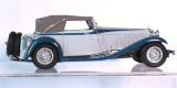 EVR208 Delage D8 S 1/43 cabriolet Fernandez et Darrin 1933 fermée