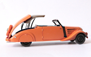 EVR233 Peugeot 402 Eclipse Brandone 1936 s/n 601504 semi-ouverte