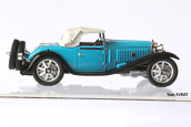 EVR206 Bugatti T55 1/43 cabriolet Billeter & Cartier sn 55206 avant restauration.