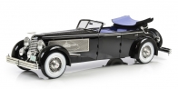 EMUS43004C Duesenberg SJ Coupé de ville 1937 Rollson sn 2405 de Rudolf Bauer ouverte