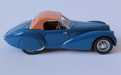 EVR237 Bugatti T73 sn 73003 Projet 3D 1/43