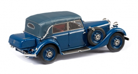 EMEU43043B Mercedes-Benz 290 W18 Cabriolet D de 1933-36 Empattement Court fermé bleu