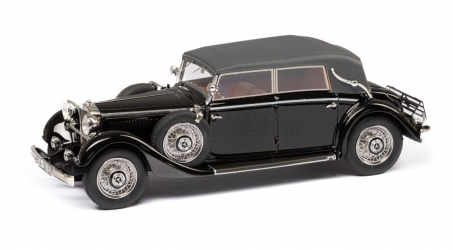 EMEU43043D Mercedes-Benz 290 W18 Cabriolet D de 1933-36 Empattement Long fermé noir