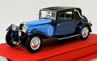 EVR244 BUGATTI T46 SN 46587 JAMES YOUNG 1/43
