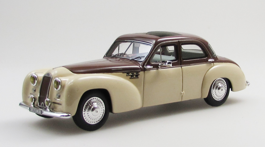 EMEU43029D Berline Delage D6-3L par Autobineau de 1948-54 - Ouvrir - Beige/Brun