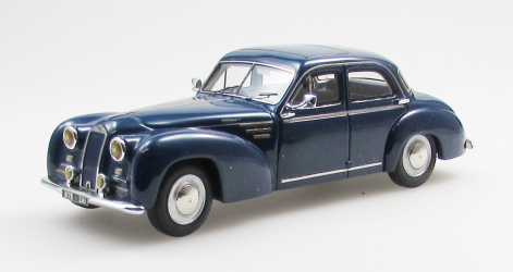 EMEU43029C Berline Delage D6-3L par Autobineau de 1948-54 - Fermé - Bleu