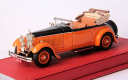 EVR212o Delage D8S Figoni 1/43 Maharaja de Holkar 1930 ouverte, couleur orange.