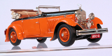 EVR212o Delage D8S Figoni 1/43 Maharaja de Holkar 1930 ouverte, couleur orange.