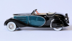 EVR221 Bugatti T57 Stelvio 1/43 cabriolet sn 57406 1936 Jacques Dufilho version restaurée