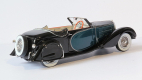 EVR221 Bugatti T57 Stelvio 1/43 cabriolet sn 57406 1936 Jacques Dufilho version restaurée