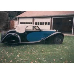 EVR222 Bugatti T57 Stelvio 1/43 cabriolet sn 57406 1936 Jacques Dufilho version originale